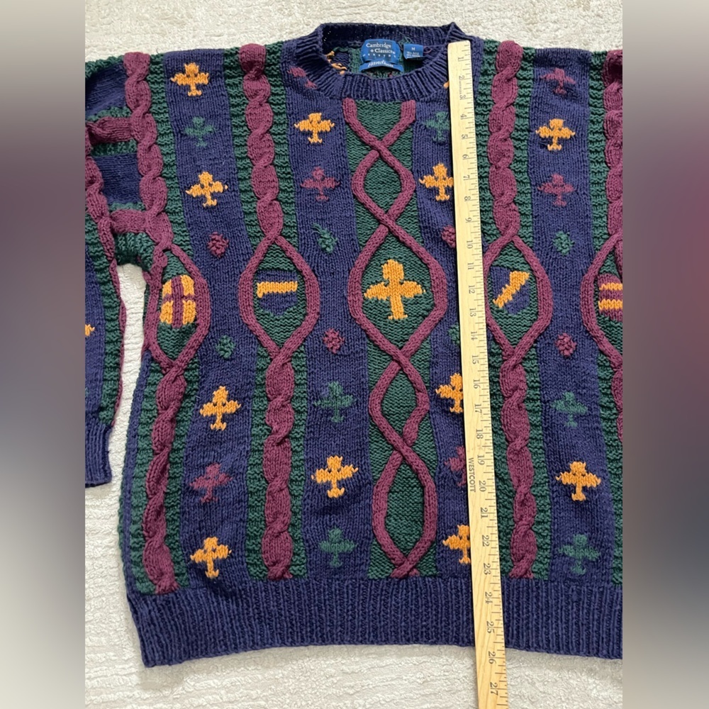 Vintage Cambridge Classics Hand Knit sweater - Picture 8 of 13